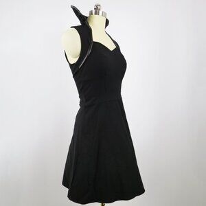 NWT Disney Maleficent High Collar Dress Hot Topic Exclusive Size M